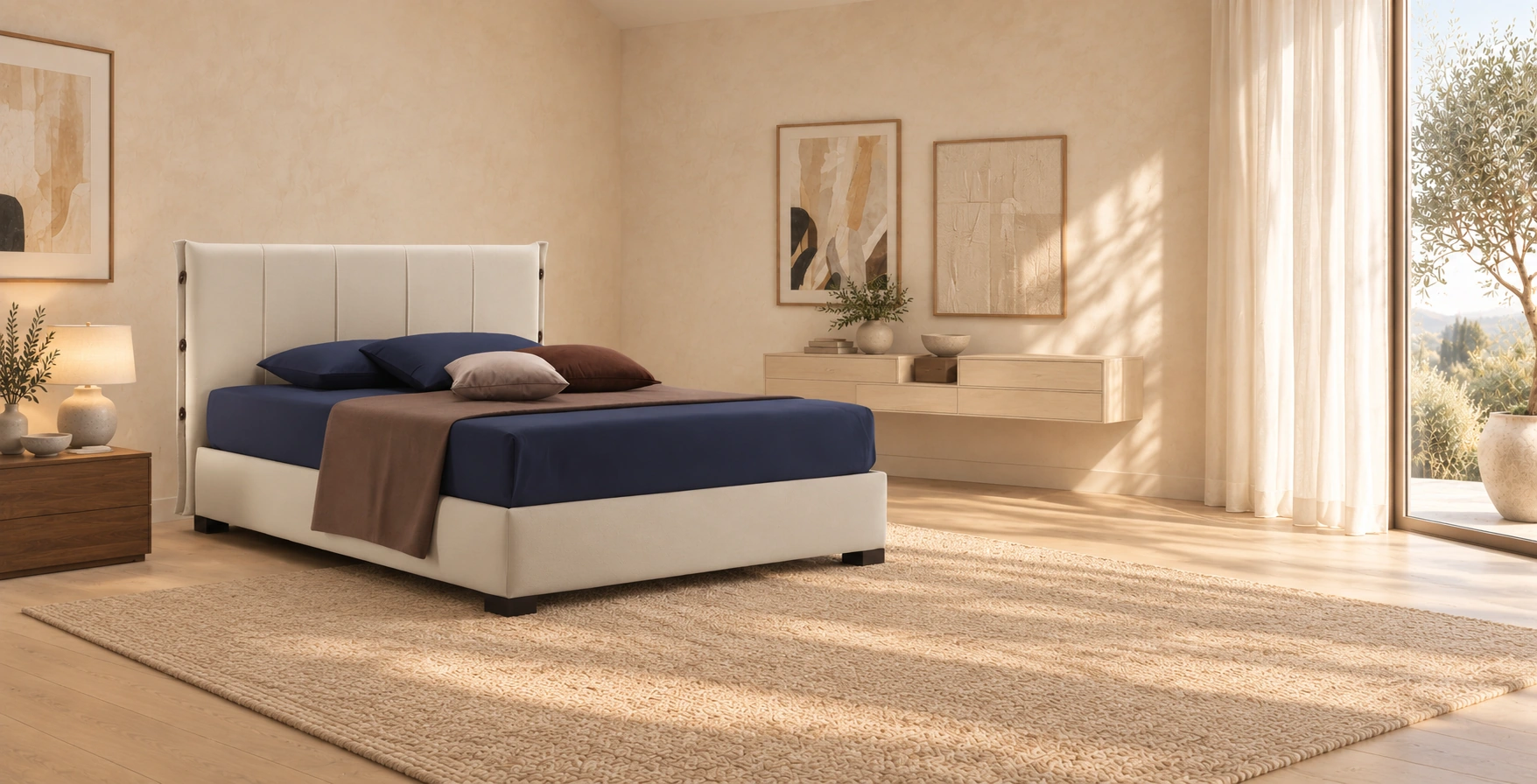 Letto Night in una nuova ambientazione luminosa