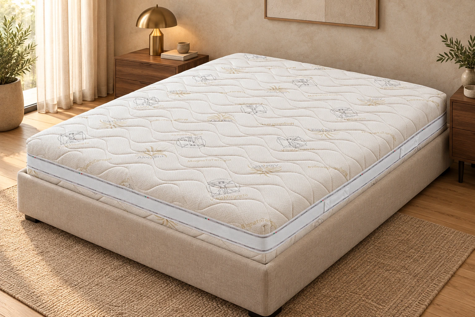 Memo Double Aloe 3D，Bedline 2024 产品目录原始图片