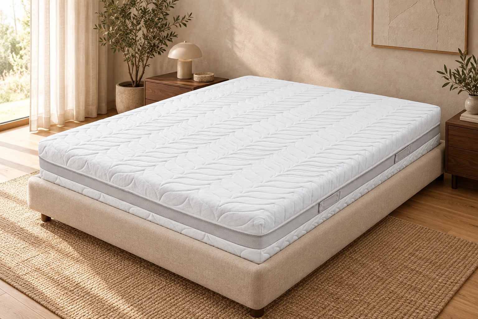 Memo Double White 3D，Bedline 2024 产品目录原始图片