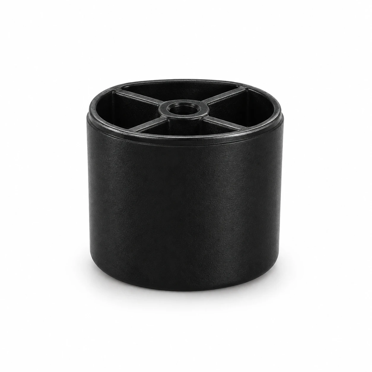 Piede in legno PL001, altezza 6 cm