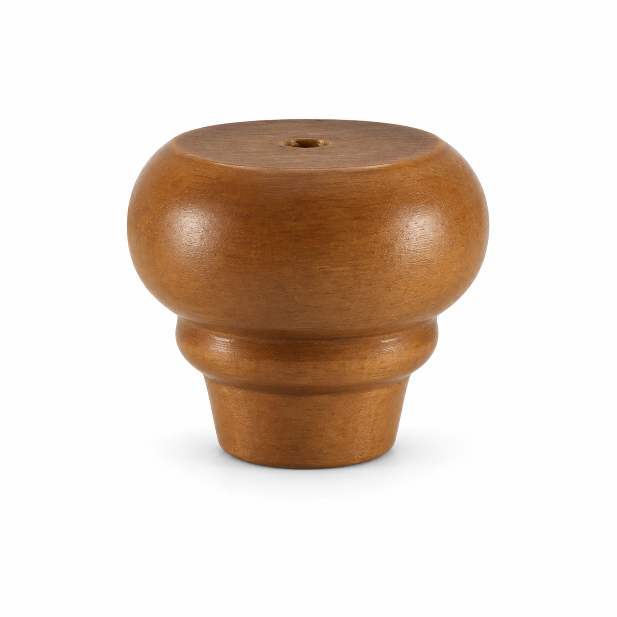 Piede in legno PL0183, altezza 9 cm