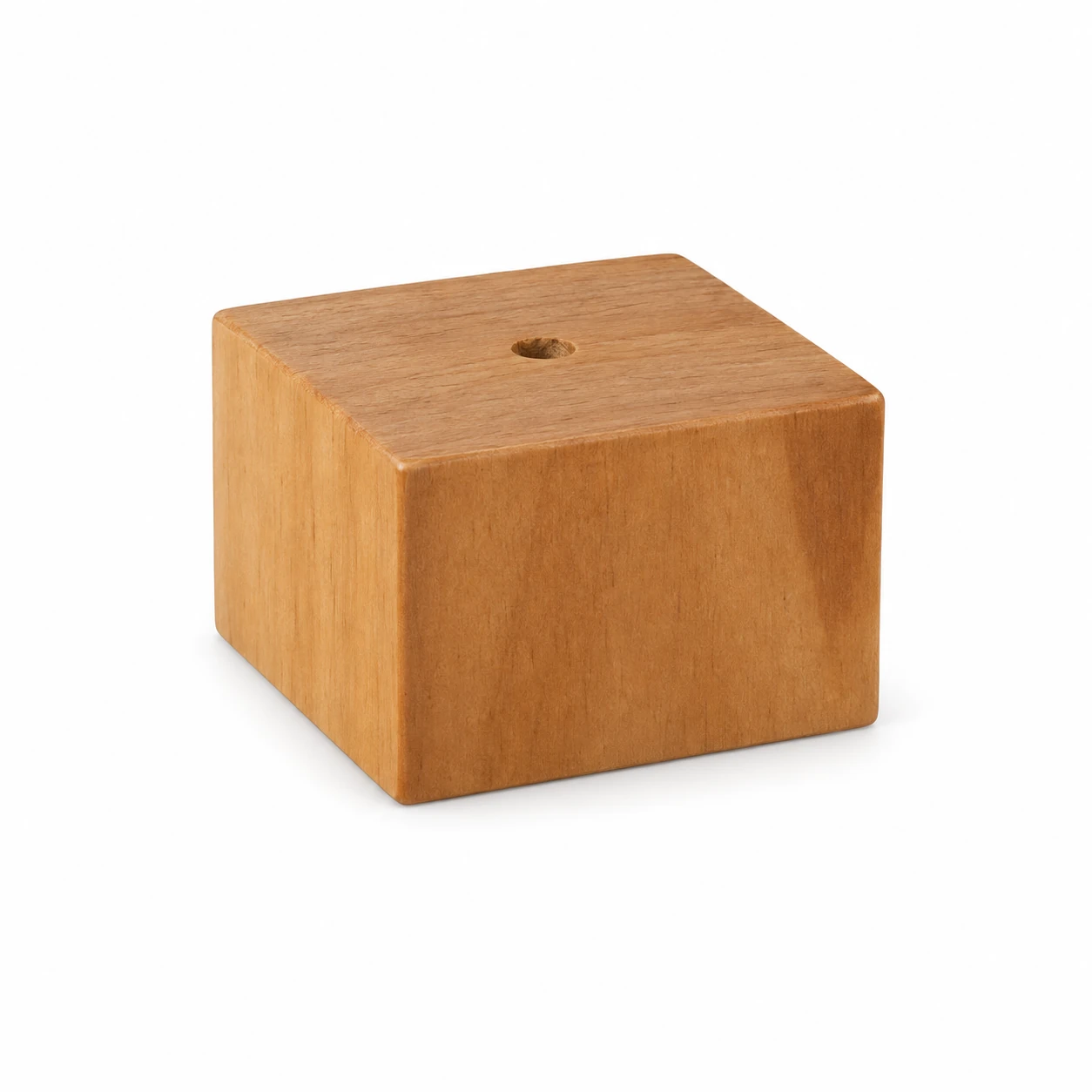 Piede in legno PL0212, altezza 6 cm