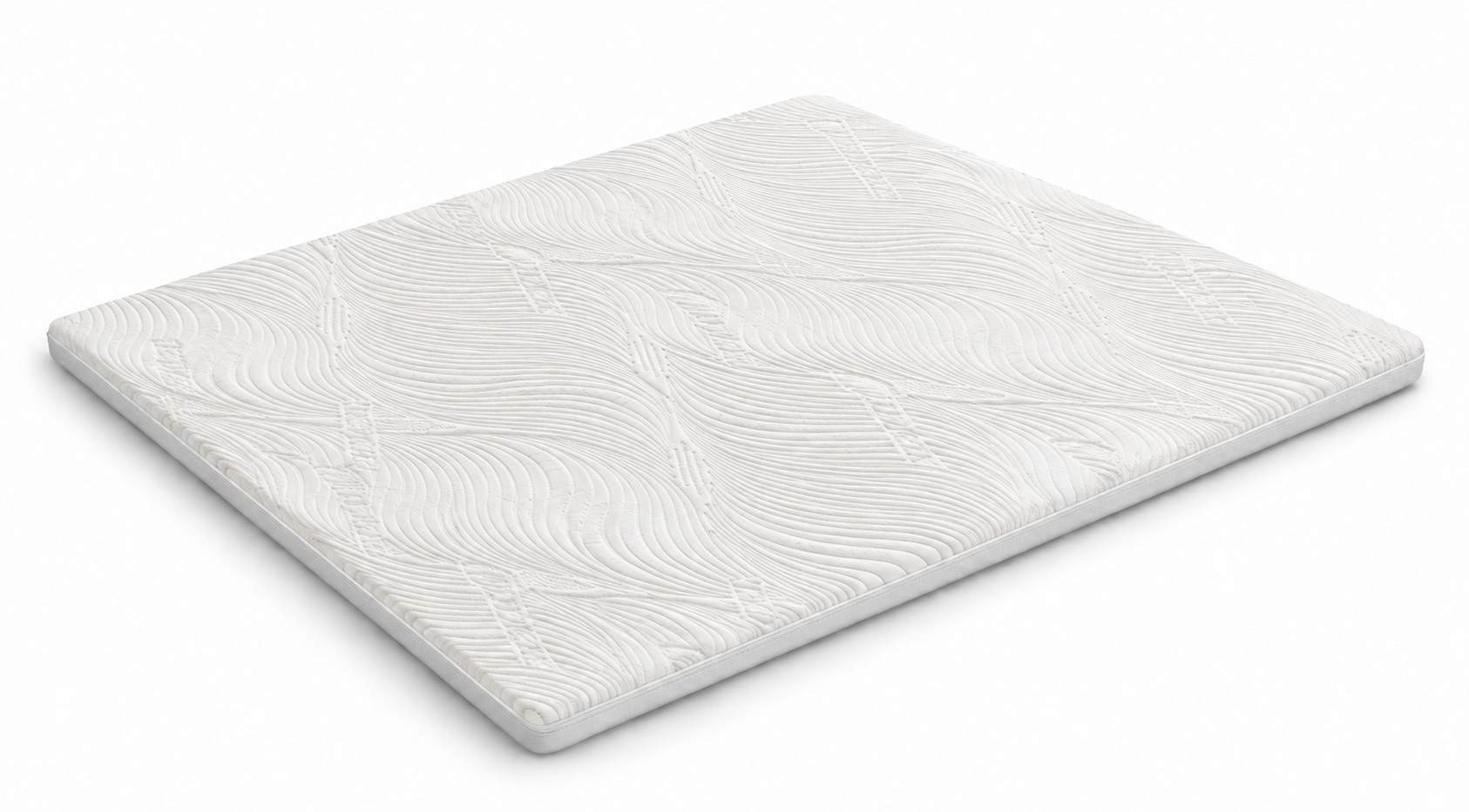 Full view of Natura topper, slim profile